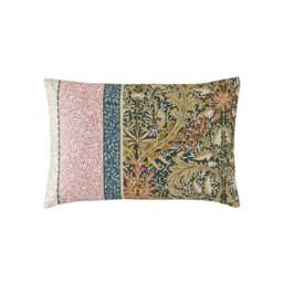 William Morris At Home Kelmscott Standard Pillowcase Pair, Navy Rose