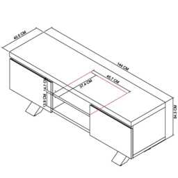 Casa Eclipse TV Cabinet - thumbnail 2