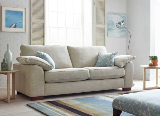 Casa Blaise 4 Seater Fabric Sofa - image 1