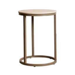 Casa Yale Side Table, Latte