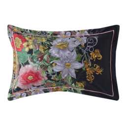 Timorous Beasties Berkeley Blooms Oxford Pillowcase Set, Midnight - thumbnail 4