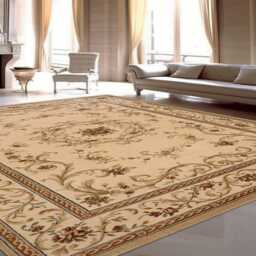 Frith Rugs Kirman Woven Rug, 290cm x 200cm, Traditional Cream Floral - thumbnail 3