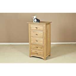 Casa Toulouse 5 Drawer Wellington Chest - thumbnail 1