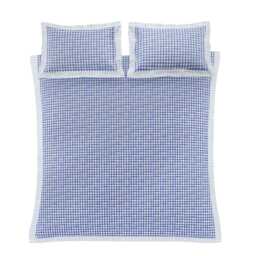 Bluebellgray Sunday Stripe Duvet Set, Double, Blue - thumbnail 3