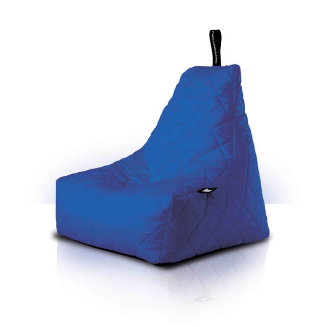 Extreme Lounging Mighty B-Bag Quilted Weather Resistant Outdoor Bean Bag, Royal Blue - image 1