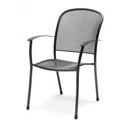 Kettler Caredo Metal Garden Dining Set, Rectangular, 6 Seater, Grey - thumbnail 3