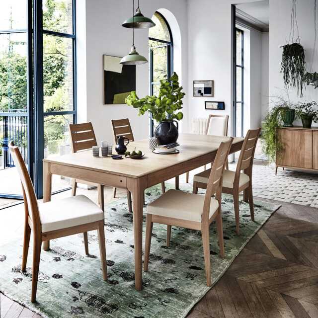 Ercol Romana Small Extending Table & 4 Chairs Dining Set - image 1