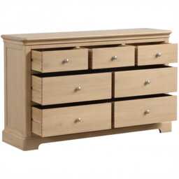 Casa Linden 3 Over 4 Chest of Drawers - thumbnail 1