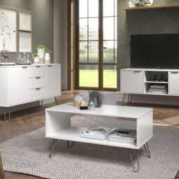 Casa Alden Small Sideboard, White - thumbnail 4