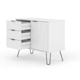 Casa Alden Small Sideboard, White - thumbnail 1