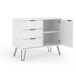 Casa Alden Small Sideboard, White - thumbnail 3