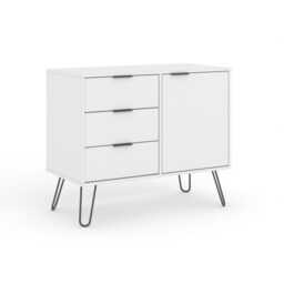 Casa Alden Small Sideboard, White - thumbnail 5