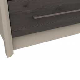 Casa Lyon 4 Door Mirrored Wardrobe, Anthracite - thumbnail 2