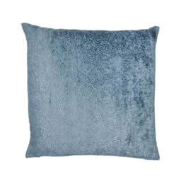 Malini Bingham Cut Velvet Large Cushion, Blue