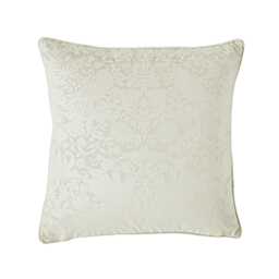 William Morris At Home Strawberry Thief Embossed Cushion, 50x50cm, Oyster