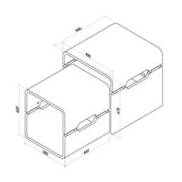 Jual Havana Nest of Tables - thumbnail 2