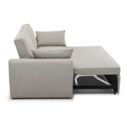 Casa Cara Fabric Sofa Bed, Natural - thumbnail 4