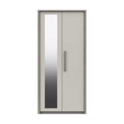 Casa Milan Double Mirrored Wardrobe - thumbnail 2