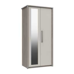 Casa Milan Double Mirrored Wardrobe - thumbnail 1
