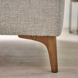 Casa Sloane Fabric Snuggler Armchair, Bellaria Pearl - thumbnail 2