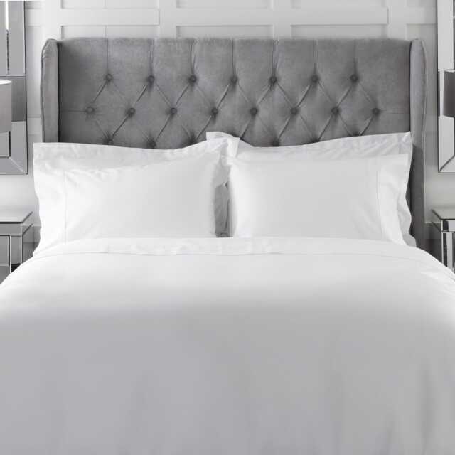 Belledorm Bamboo Duvet Cover, Double, White - image 1