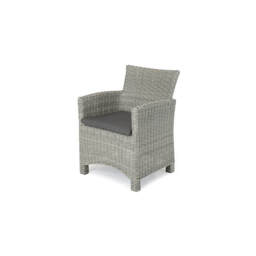 Kettler Palma Rattan Garden Dining Set, 4 Seater, White Wash - thumbnail 2