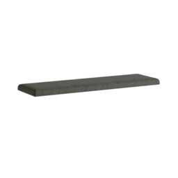 Casa Nantes Storage Bench with Cushion, Grey & Charcoal