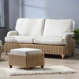 Desser Seville 3 Seater Cane Sofa - thumbnail 1