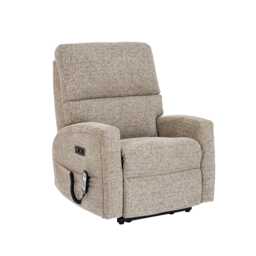 Celebrity Southwell Petite Lift & Rise Recliner Fabric Armchair, Hessian Mocha - thumbnail 2