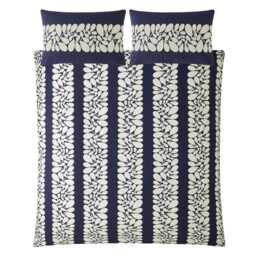 Orla Kiely Sycamore Stripe Duvet Set, King, Space Blue - thumbnail 5