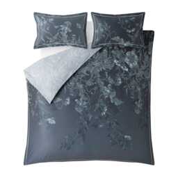 Timorous Beasties Tendril Spill Duvet Set, Double, Navy - thumbnail 5