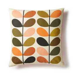 Orla Kiely Multi Stem Feather Cushion, Auburn