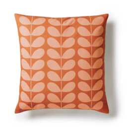 Orla Kiely Multi Stem Feather Cushion, Auburn - thumbnail 4