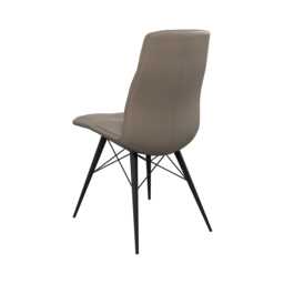 Casa Alexa Dining Chair, Taupe - thumbnail 3