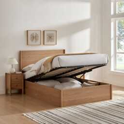 Casa 2 Drawer Bedside Table - thumbnail 1