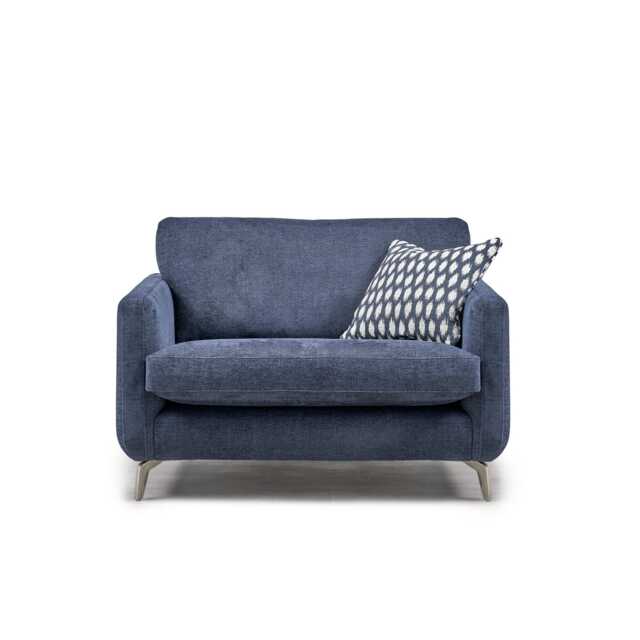 Casa Sloane Fabric Snuggler Armchair, Harlow Sonic
