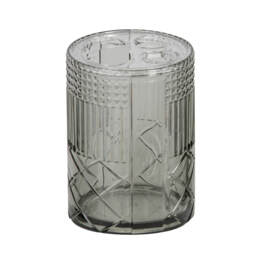 Showerdrape Balmoral Toothbrush Holder, Grey