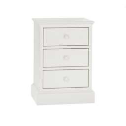 Casa Eva 3 Drawer Bedside Cabinet - thumbnail 2