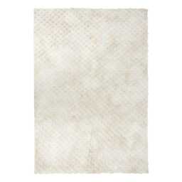 Atmosphera Adriel Faux Fur Rug, Beige - thumbnail 2