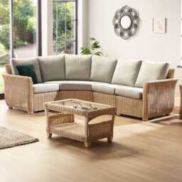 Desser Corsica cane corner sofa, 4 piece - thumbnail 3