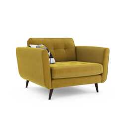 Orla Kiely Ivy Velvet Snuggler Armchair - thumbnail 4