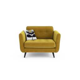 Orla Kiely Ivy Velvet Snuggler Armchair - thumbnail 3