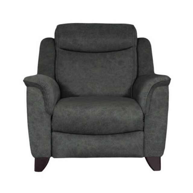 Parker Knoll Manhattan Power Recliner Leather Armchair, Oxford Winter Lake