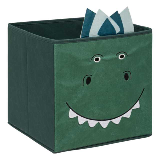 Atmosphera Kids Dinosaur Storage Box, Green - image 1