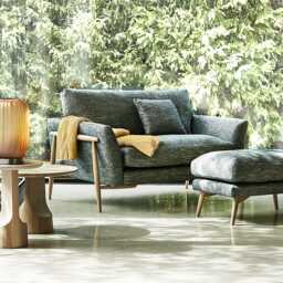 Ercol Forli Fabric Snuggler Armchair - thumbnail 2