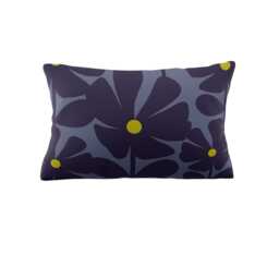 Orla Kiely Wildflower Standard Pillowcase Pair, Indigo - thumbnail 2