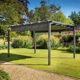 Hartman Monza Aluminium Garden Pergola, 4x3m - thumbnail 2
