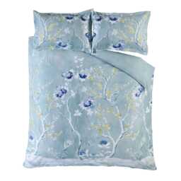 Designers Guild Manohari Delft Duvet Set, Double, Delft Blue - thumbnail 2