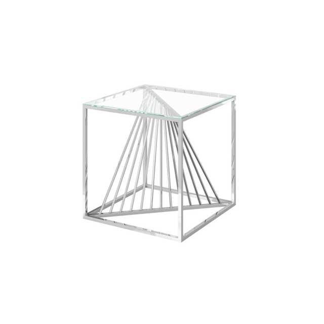 Casa Abstract Glass Side Table - image 1