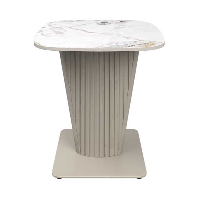 Casa Castello Side Table, White - image 1
